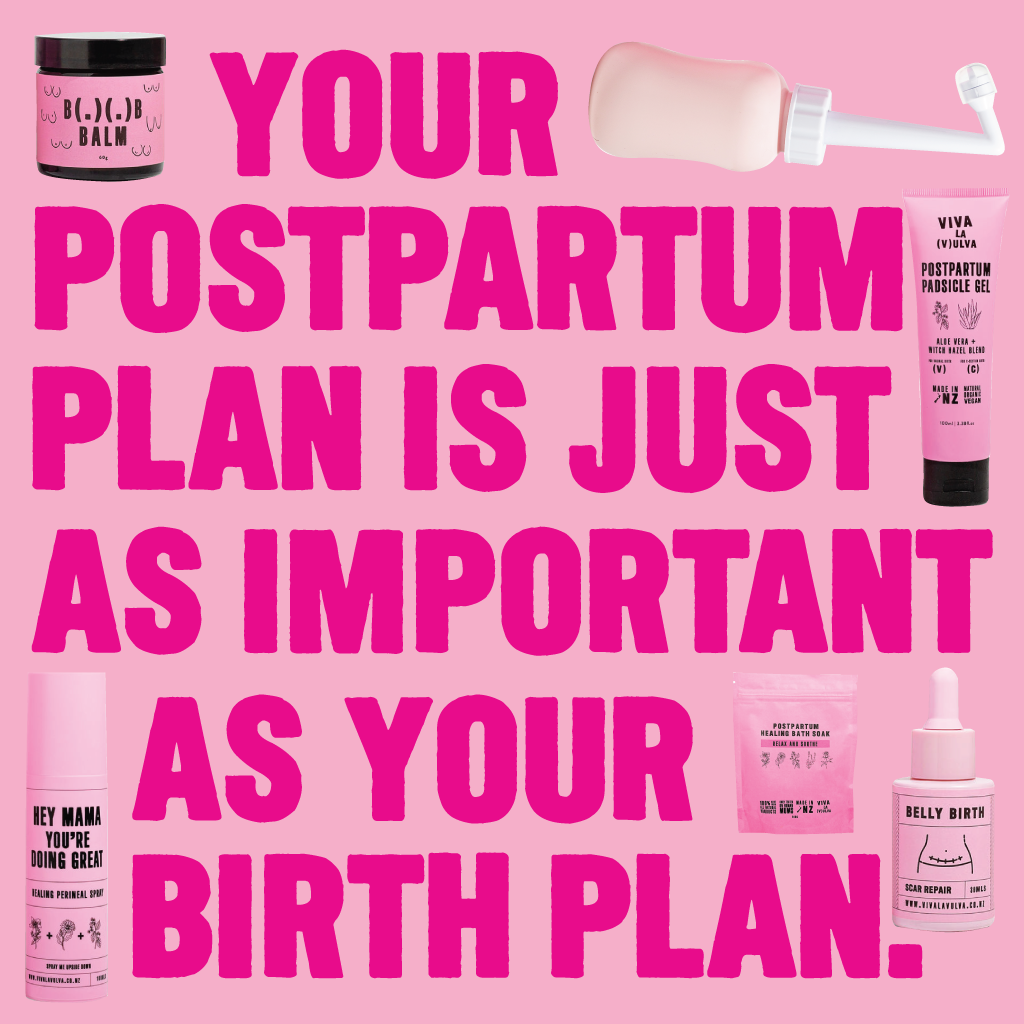 Postpartum Plan - Cheat Sheet